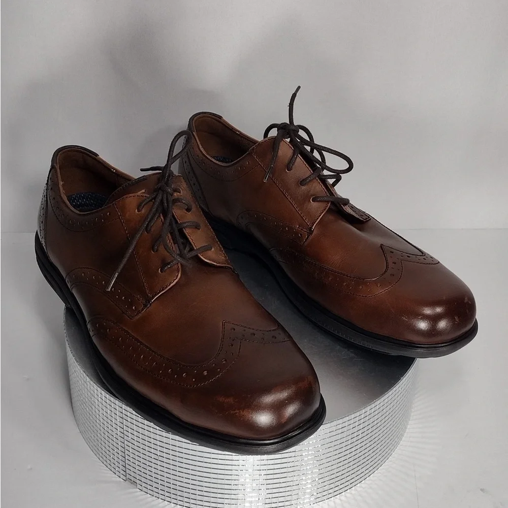 Florshiem Classic Brown Leather Men's size 13 EEE brand new w out box and tags